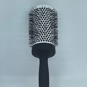 Large Styling Thermal Ionic Ceramic Round Hair Brush -2" Barrel - Black & White